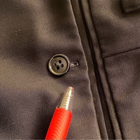 Per se Women's Size 8 Wool Blend Black Pants - Picture 11 of 11